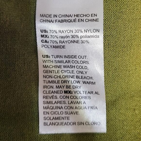 Chico's Women's XXL Spun Dip Dye Cardigan Sweater - Picture 5 of 5